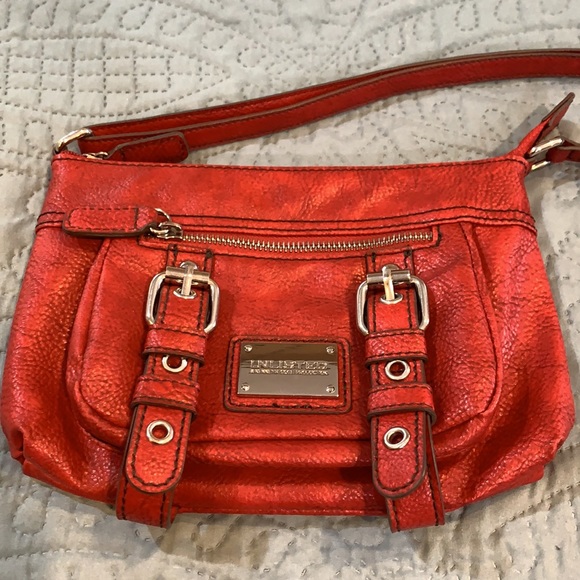 Unlisted red baguette shoulder bag - Picture 3 of 6